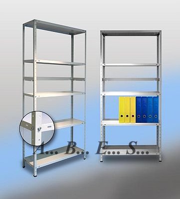 Rega�y metalowe malowane RPGM H-1780 4 p�ki typu C (425 x 940 )