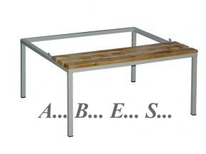Podstawa do szaf P331 - listwy drewniane