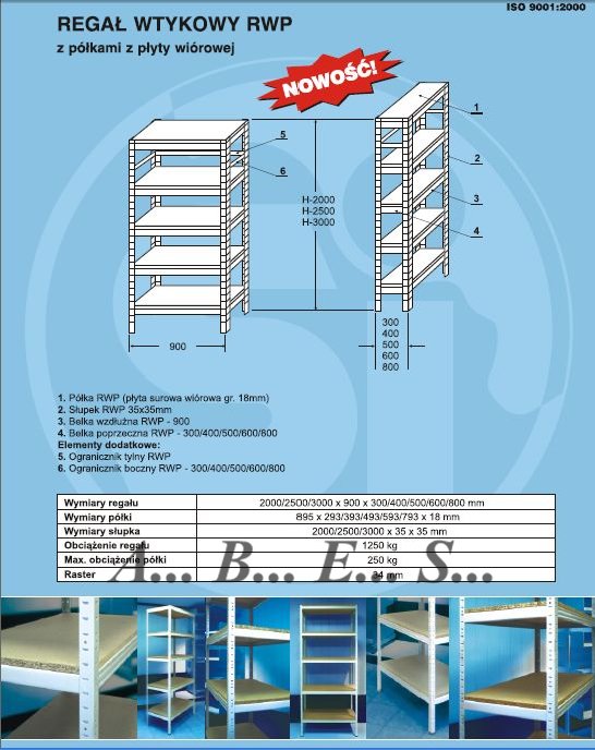 Rega� wtykowy RWP